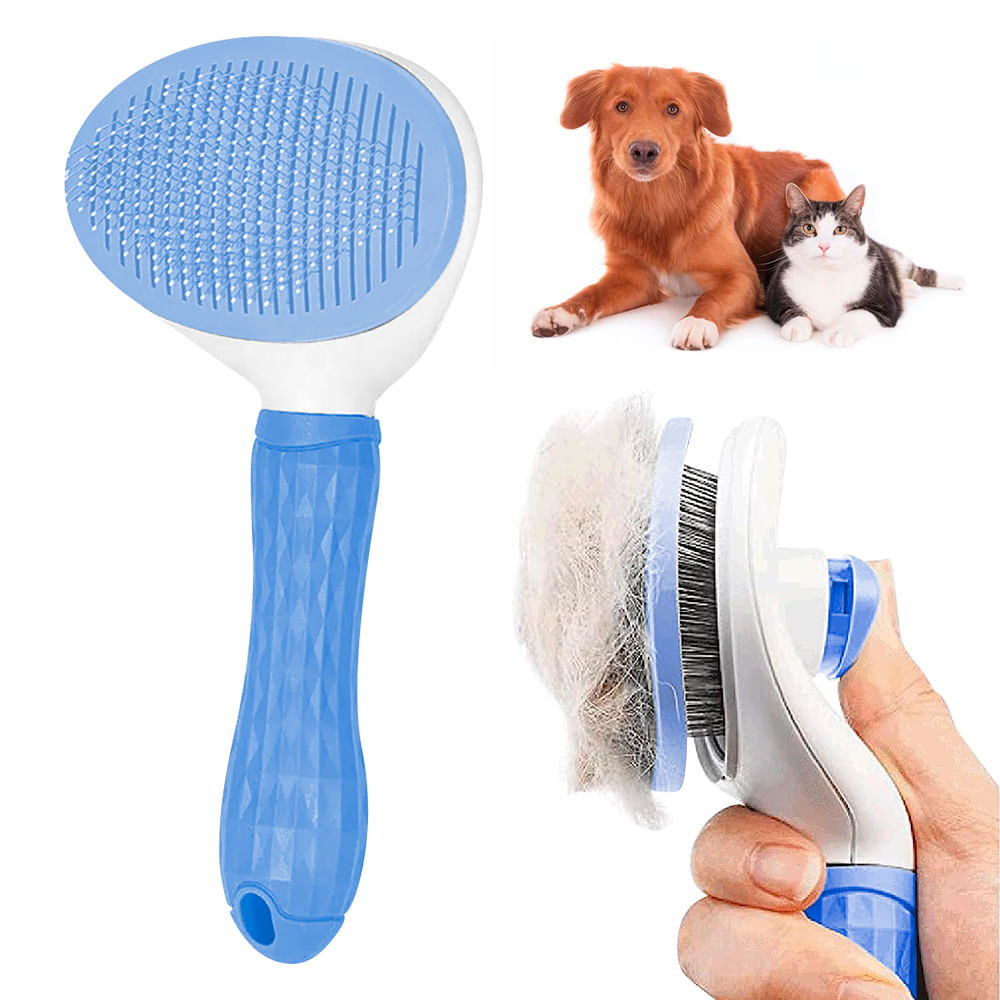 Limpiador de pelo para mascotas, peine eléctrico para recoger