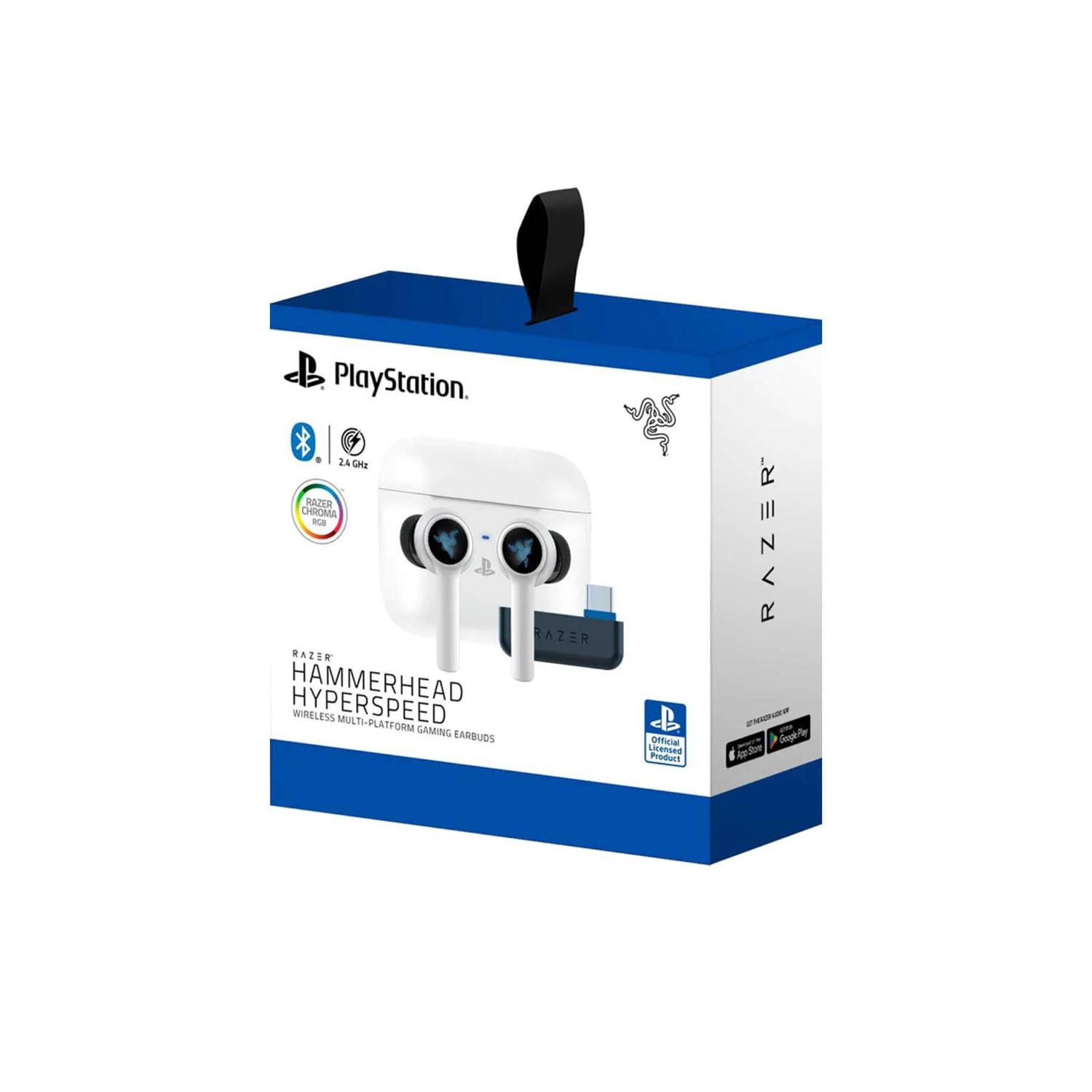 Audifono Gamer C/Microf Razer Hammerhead Wireless Hyperspeed PS5 Multi-Platform White