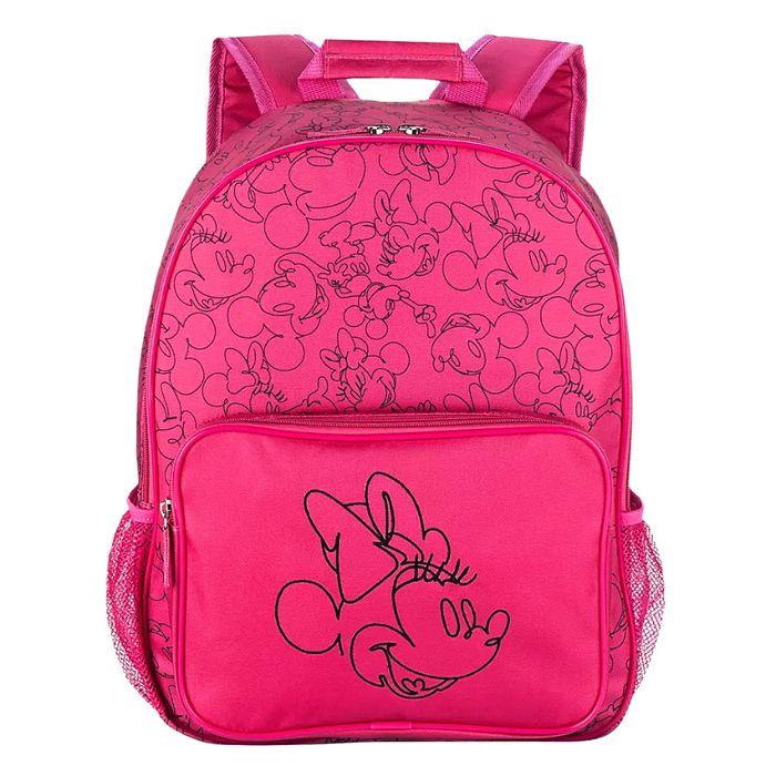 Mochila Disney Store Minnie Mouse Fucsia Promart