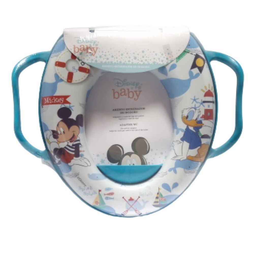 Asiento Adaptador de Inodoro con Asa Disney Mickey Asiento Adaptador de Inodoro con Asa Disney Mickey