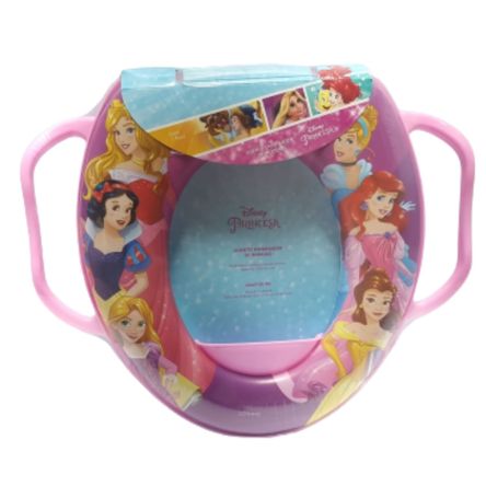 Asiento Adaptador de Inodoro con Asa Disney Princesas R Asiento Adaptador de Inodoro con Asa Disney Princesas R