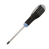 Destornillador Atornillador Bahco PZ2 100mm Niquelado con Mango de Goma