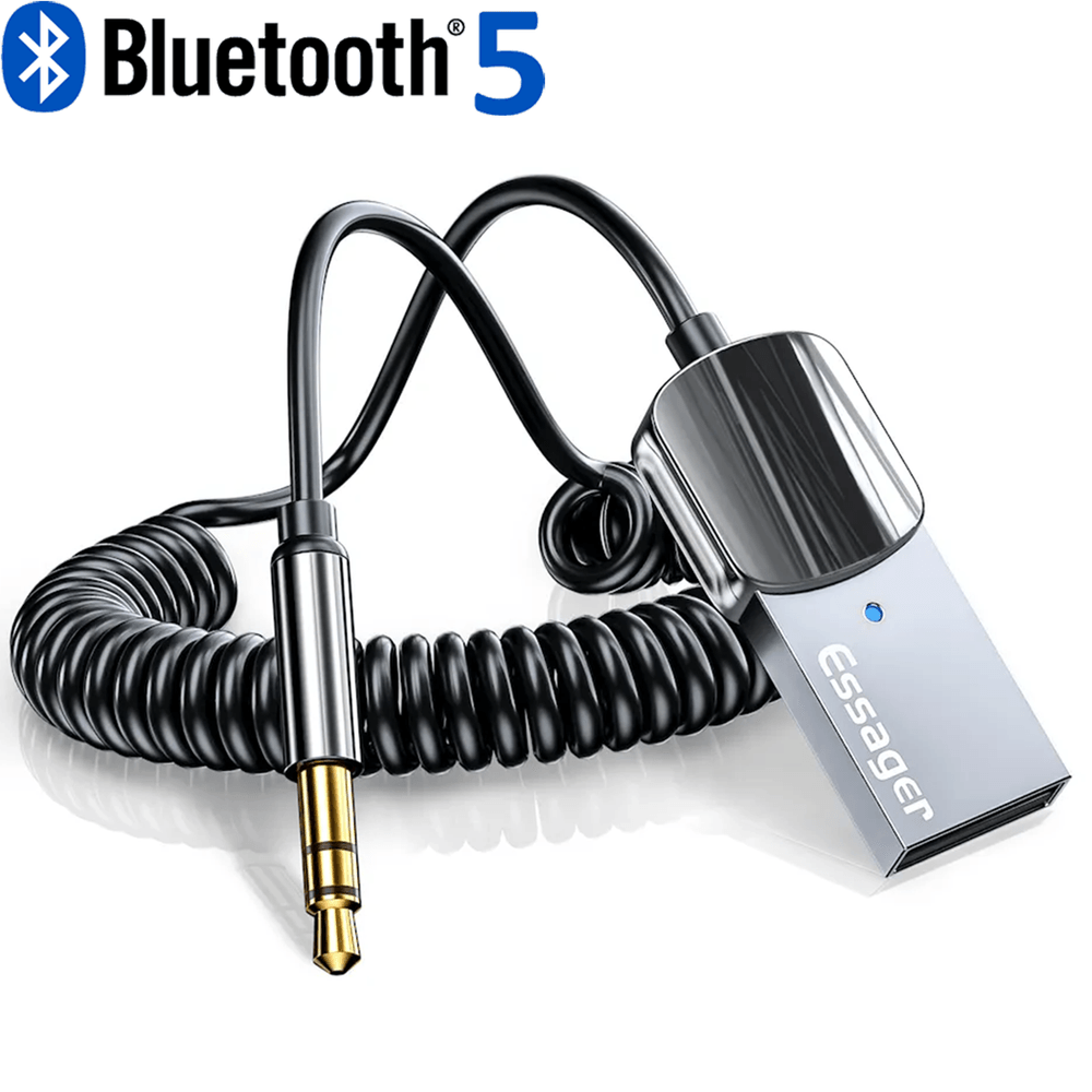 Receptor Bluetooth Audio Digital Usb Autos Equipos - Promart