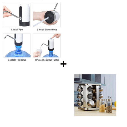 Dispensador de Agua Eléctrico para Bidón de agua Automático - Promart