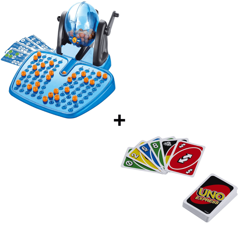 Combo Bingo Juego de Mesa Juego De Cartas UNO Express Promart