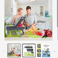Cortador de Frutas y Verduras 14 en 1