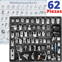 Prensatelas 62 Pies para Maquina Coser Domestica Brother Singer Janome