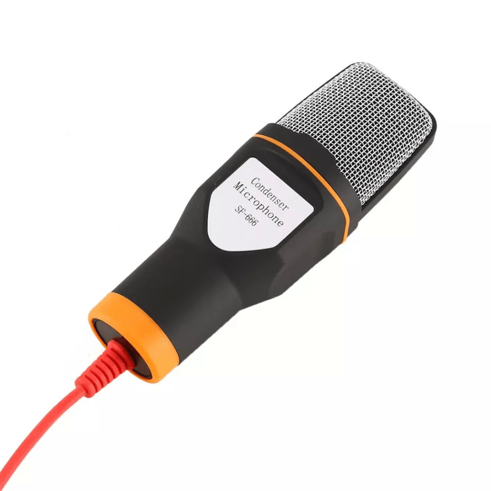Microfono Condensador Gamer Omnidireccional Con Tripode Q3