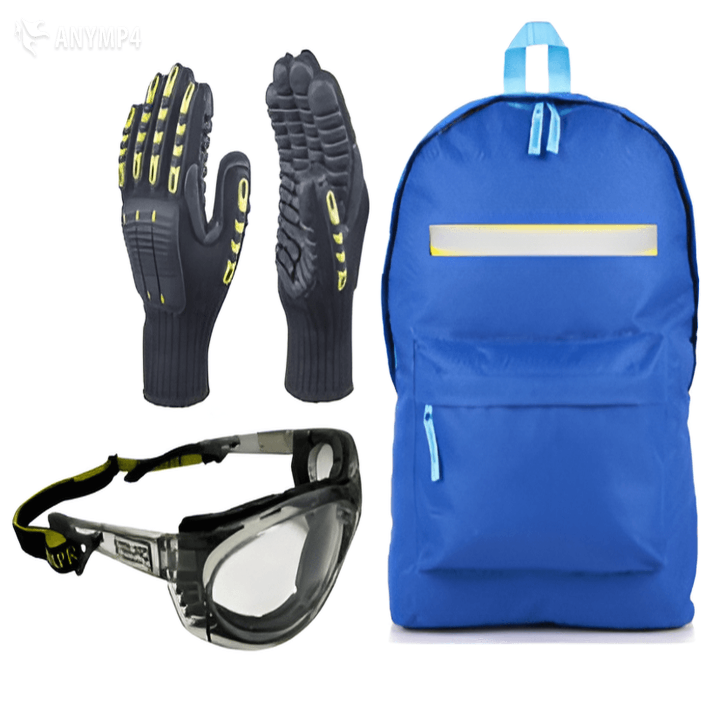 Kit Guante con Lente y Mochila Mix Safety