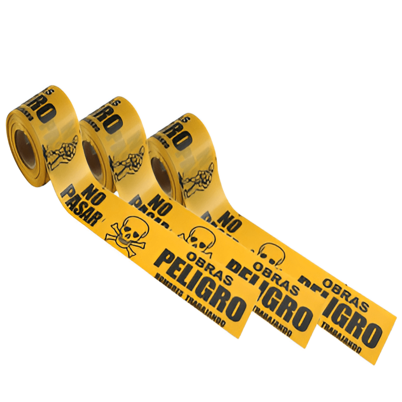 Cinta de Señalización Mix Safety Amarillo 3 unidades