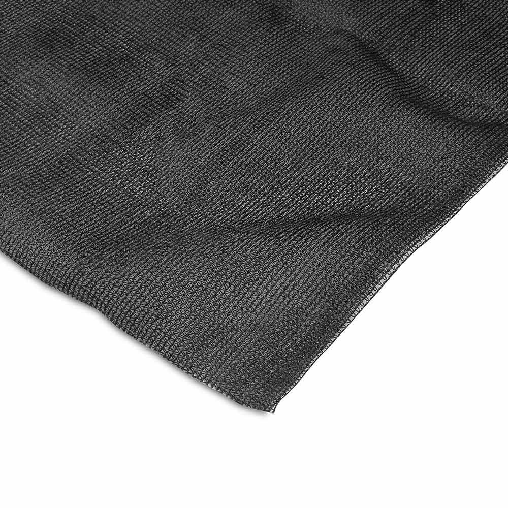 Malla Raschel negro 80% - Venta por metro lineal