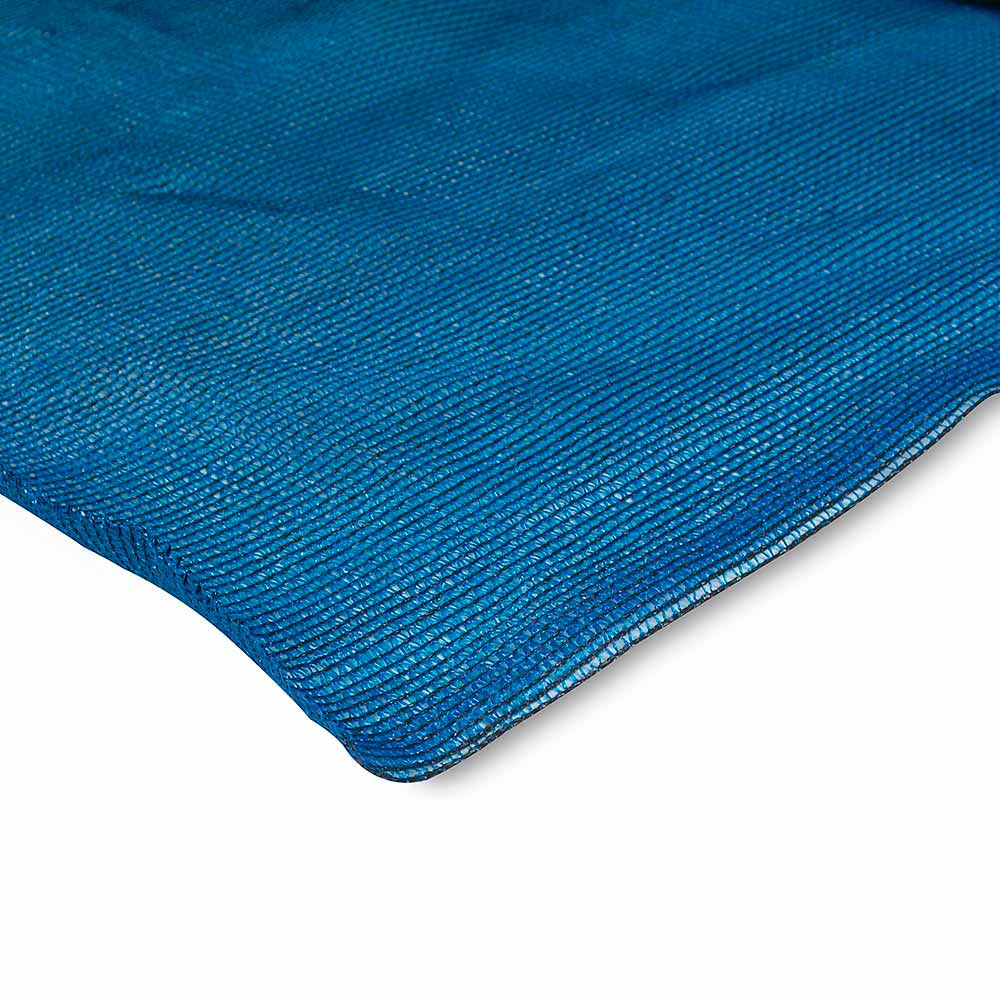 Malla Raschel azul / negro 80% - Venta por metro lineal