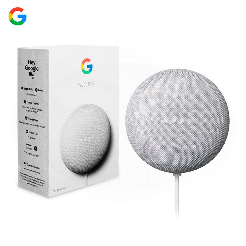 Asistente Inteligente Google Nest Mini Gris - Promart