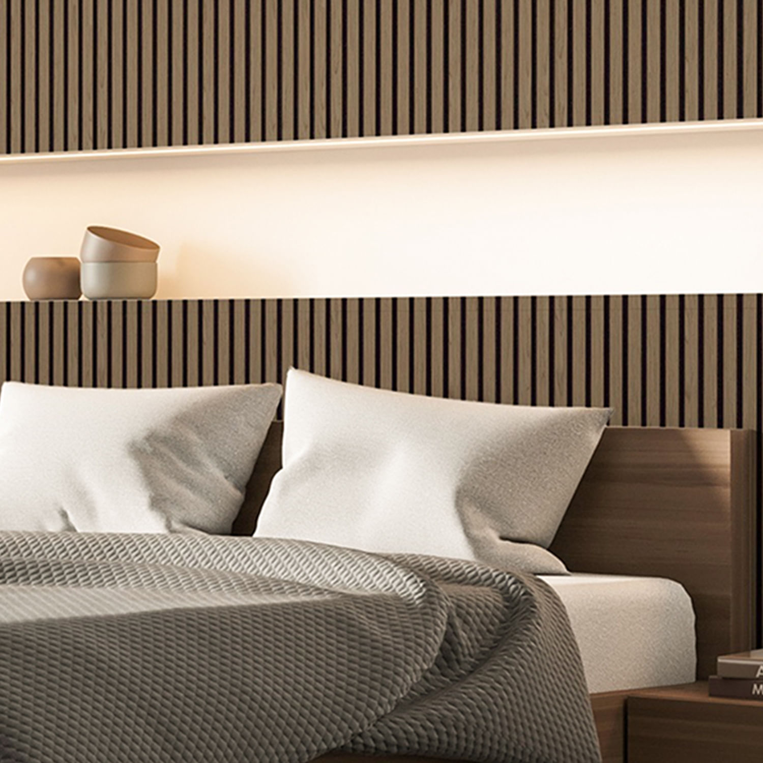 Wall Panel por Unidad para Interior Color Coñac Decorplas