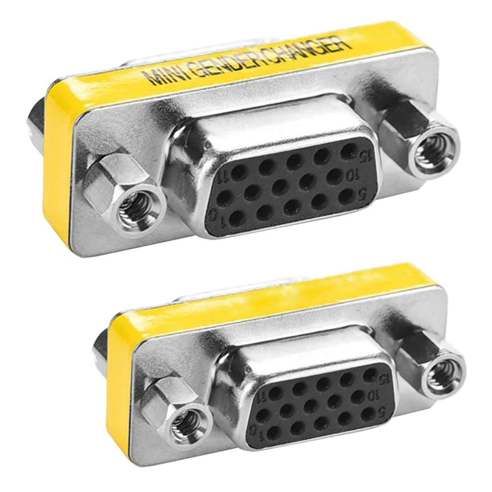 Adaptador Union VGA a VGA Hembra Acople Extiende Empalme DB15 | Promart ...