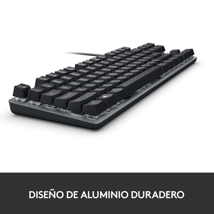 Teclado Logitech K835 TKL Mecánico Alumninio Sin Numérico Español