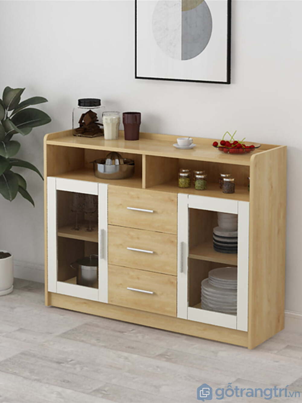 Mueble Organizador de Cocina Moderno Sara R&R MUEBLES
