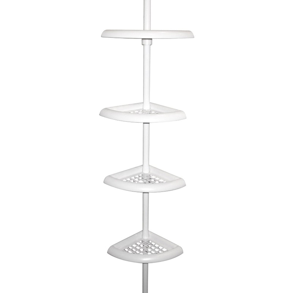 Organizador Esquinero de Baño SM Blanco