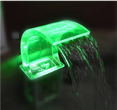 Cascada de Agua Acrilica a Control Remoto para Piscinas