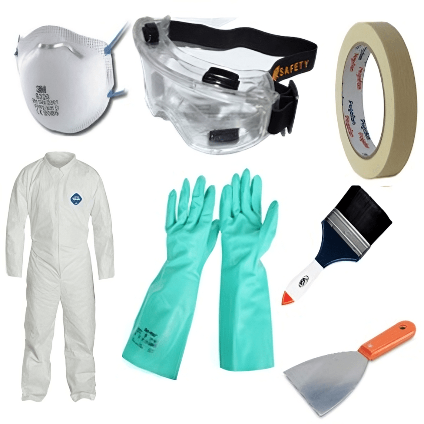 Set Implementos Mix Safety para Pintor de Casa