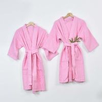 Salida de Baño  M  Rosado BB de 380 Gr Multitoallas