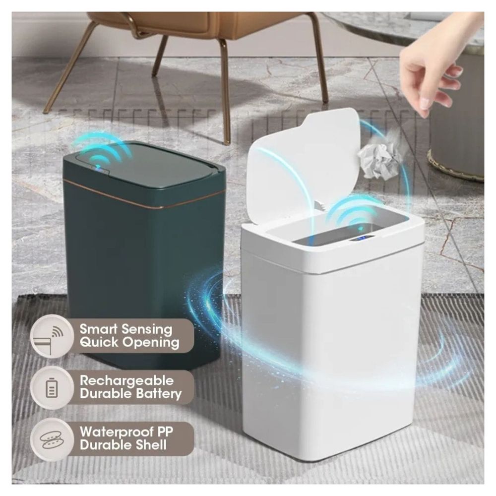 Tacho Smart Inteligente con Sensor Automatico Recargable Verde - Promart