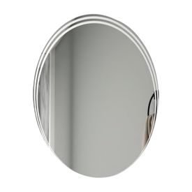 Espejo de tocador Ovalado Cromado - Promart