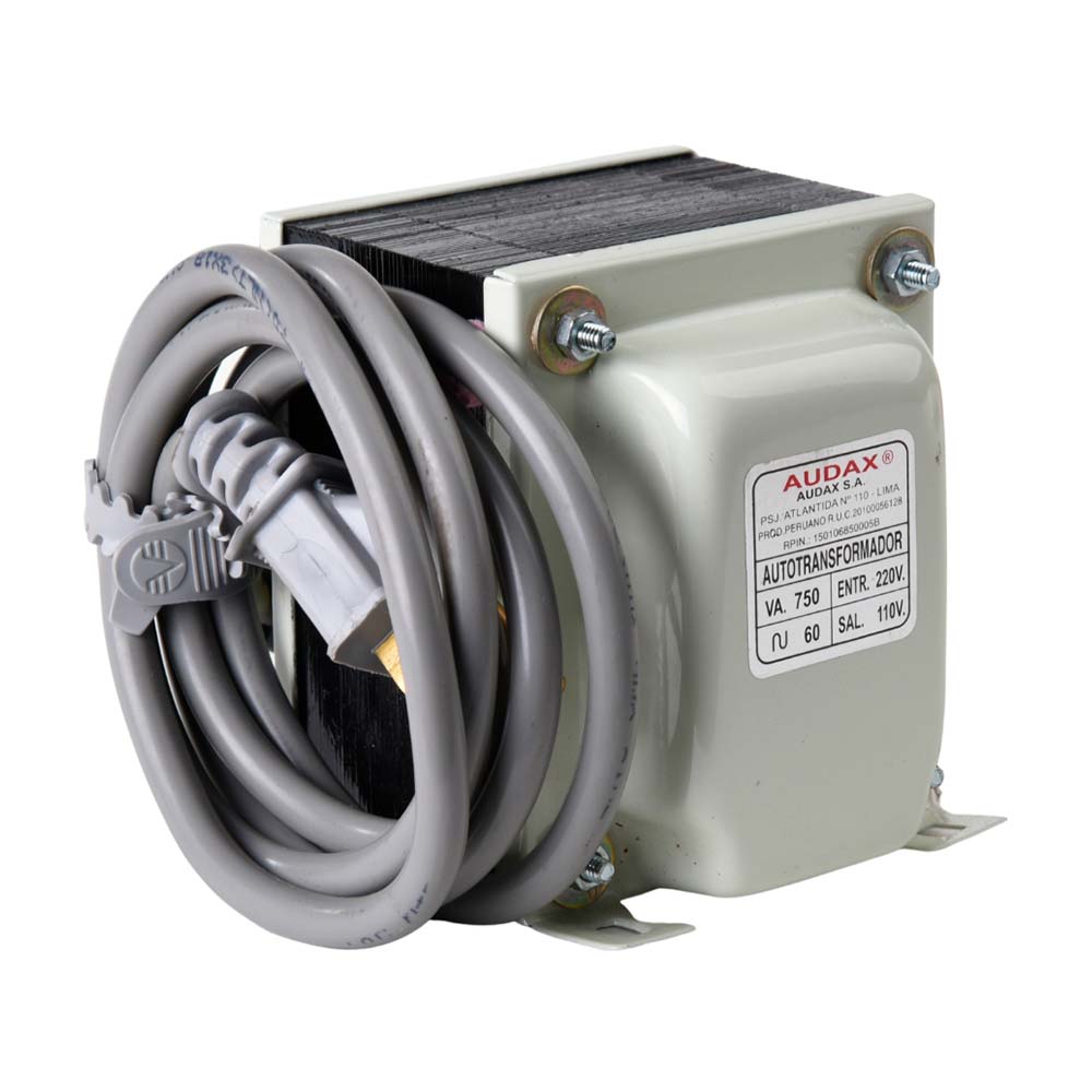 Autotransformador monofásico 750VA 220/110V Audax
