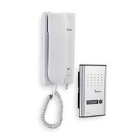 Portero e Intercomunicador Belcom PE2102 Blanco de Aluminio para Empotrar