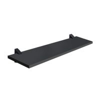 Repisa Concept con soportes Negro 15mm 20x60cm Prat-K