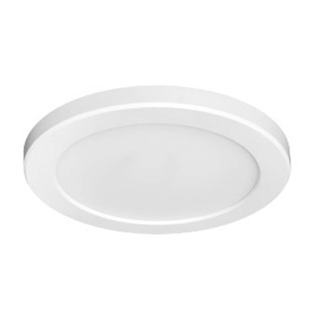 Downlight LED Lightech 12W Adosable/Empotrable Policarbonato Blanco Mate