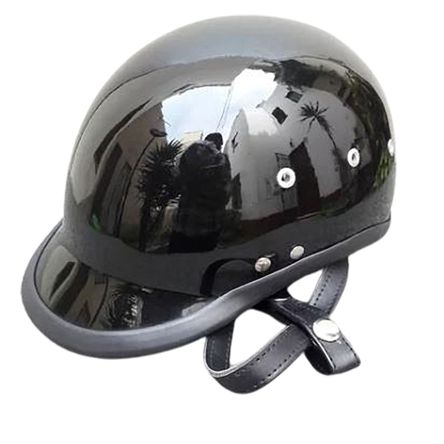Casco de Moto Chopers Premium Correa de Cuero Talla Standar Casco de Moto Chopers Premium Correa de Cuero Talla Standar