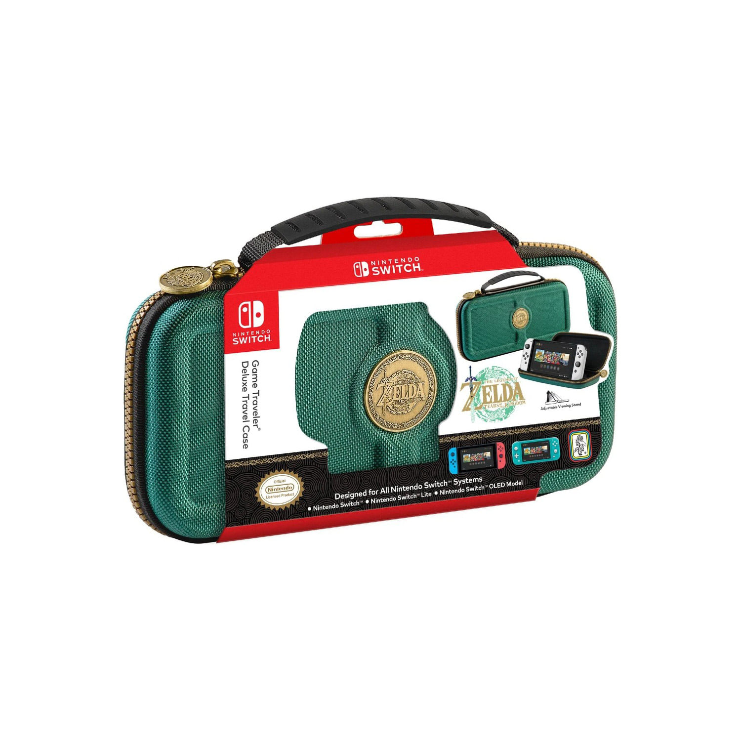 Estuche Game Traveler Deluxe Travel Case Zelda Nintendo Switch Oled Nns40G