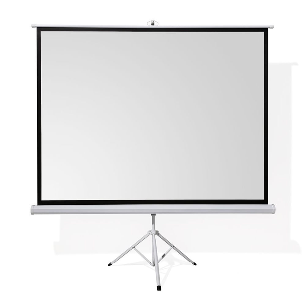 Ecran Retráctil Evox Pantalla para Proyector 100 Pulgadas con Trípode Blanco Mate Ecran Retráctil Evox Pantalla para Proyector 100 Pulgadas con Trípode Blanco Mate