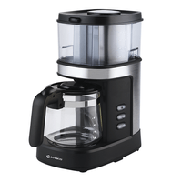 Cafetera con Grinder Imaco 4 Tazas Icmg4070 Negro