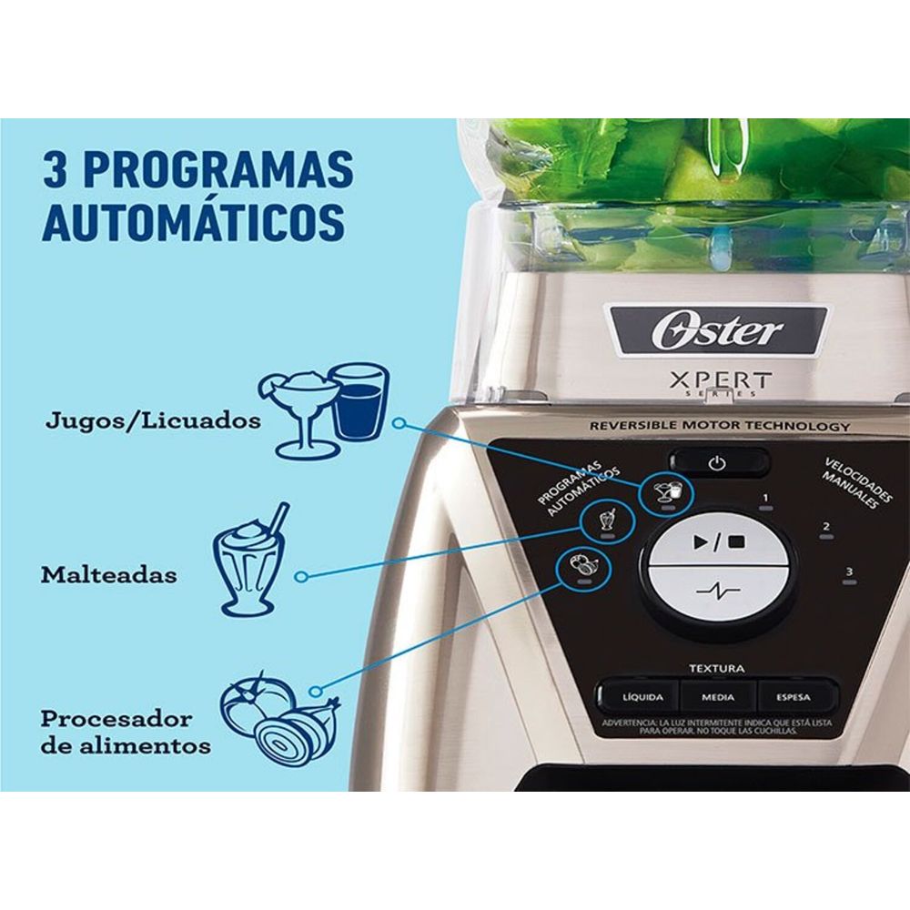 Vaso procesador de alimentos oster xpert hot sale