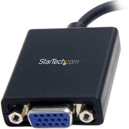 Adaptador de Video Startech Mini Displayport a Vga Negro Adaptador de Video Startech Mini Displayport a Vga Negro