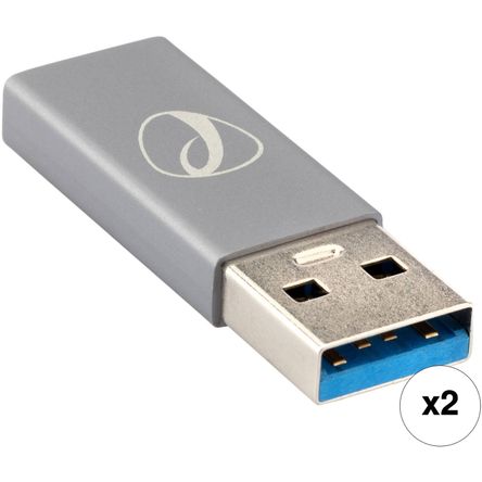Adaptador Pearstone Usb 3.2 Gen 2 Tipo C Hembra a Tipo a Macho Paquete de 2 Adaptador Pearstone Usb 3.2 Gen 2 Tipo C Hembra a Tipo a Macho Paquete de 2