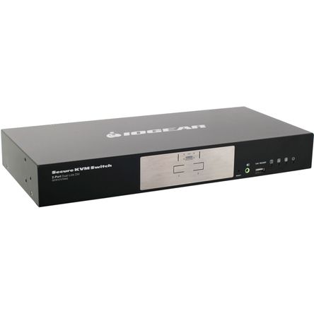 Switch Kvm Seguro Iogear de Doble Enlace Dvi de 2 Puertos Taa