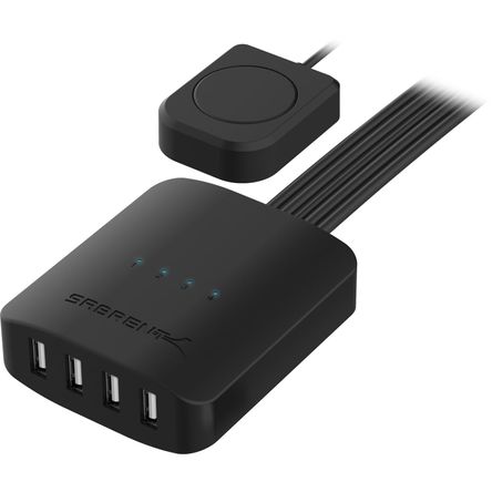 Switch de Compartir Usb 2.0 de 4 Vías Sabrent