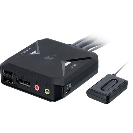 Switch Kvm Iogear de 2 Puertos 4K