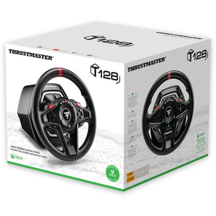 Set de Volante Y Pedales Thrustmaster T128 para Xbox Series X|S Y Pc Set de Volante Y Pedales Thrustmaster T128 para Xbox Series X|S Y Pc