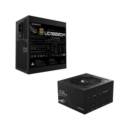 Fuente de Poder Gigabyte UD1000GM 1000W UD 80 Plus Gold FM