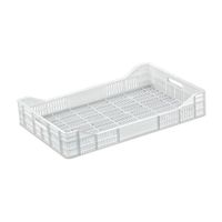 Caja procesadora N° 10 calada con escote Polinplast