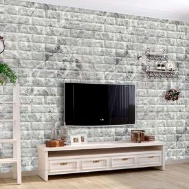 Ladrillo patrón Piedra Diseño adhesivo papel de pared papel autoadhesivo  papel de pared barato Rollos - China Papel pintado, película decorativa