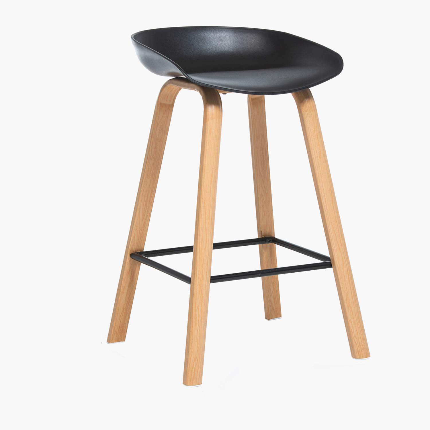 Silla Bar Misuri Negro