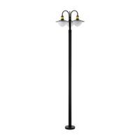 Lámpara de Pie EGLO Sirmione Negro 3 Luces 60W