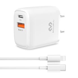 USAMS - Câble Lightning vers USB C (20W) - 1.20m