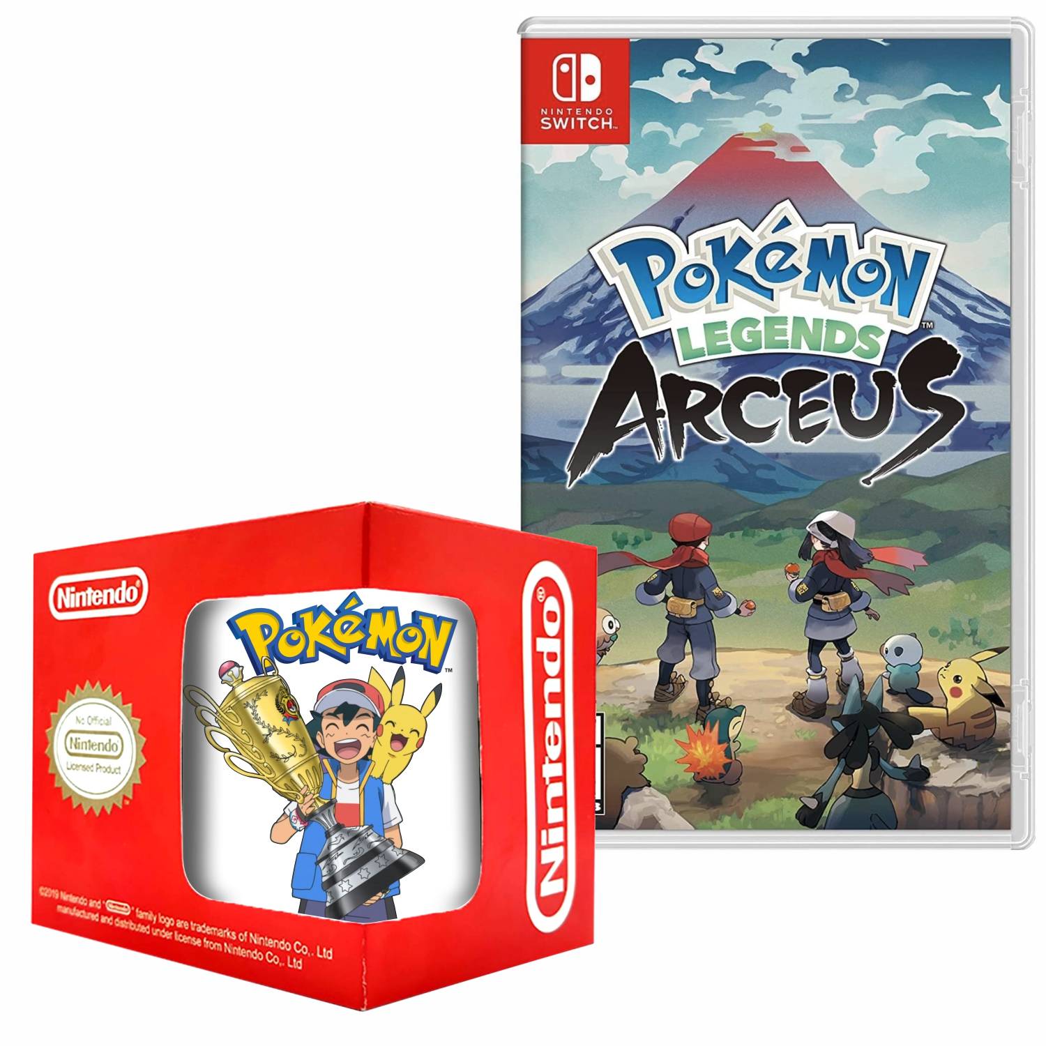 Pokémon™ legends: arceus Nintendo Switch + Taza
