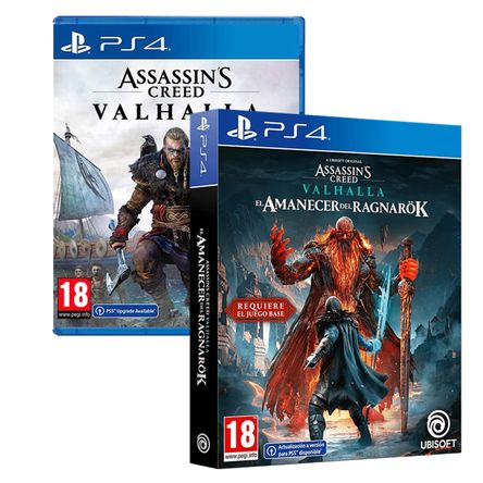 Assassins Creed Valhalla + Dawn of Ragnarok Playstation 4 Sony